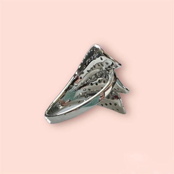 Anello Argento925 Con Zirconi