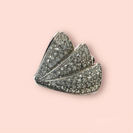 Anello Argento925 Con Zirconi