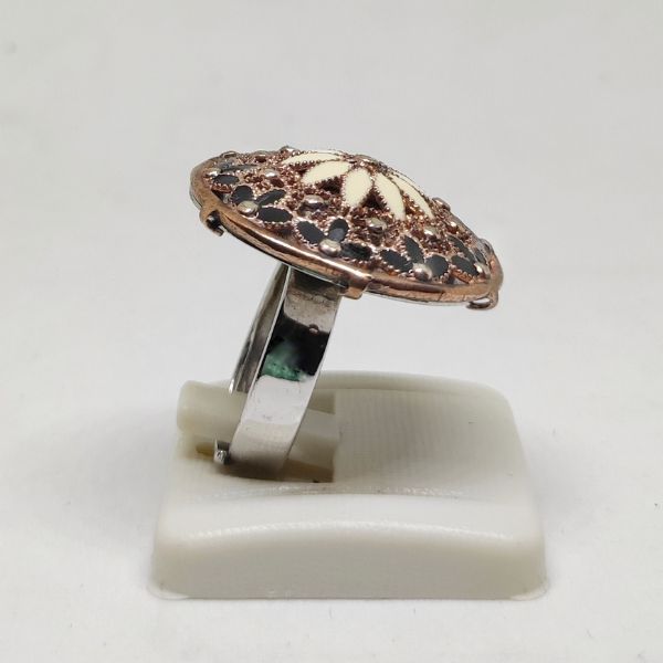 Anello Pryngeps in Argento Vintage