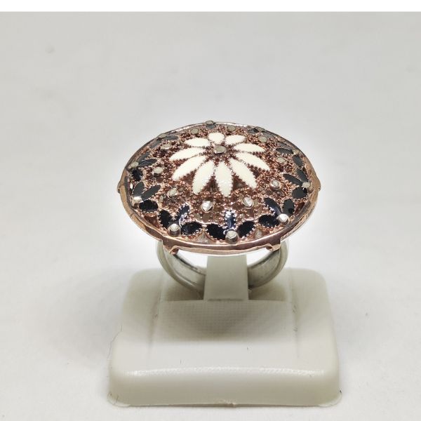 Anello Pryngeps in Argento Vintage