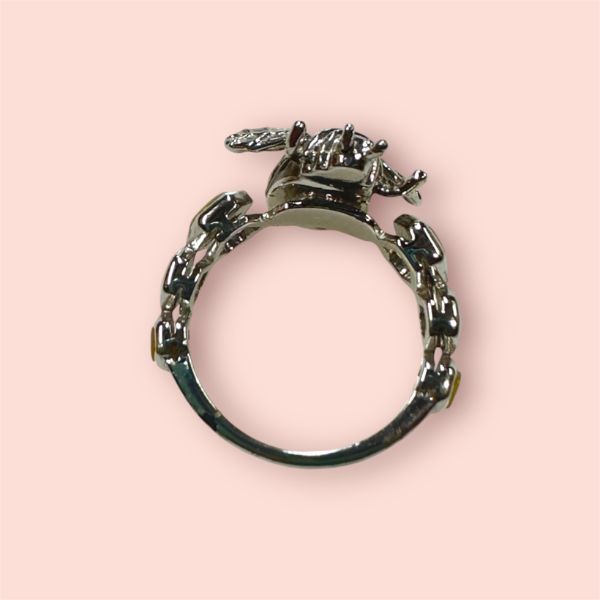 Anello Argento925 Ape con smalto