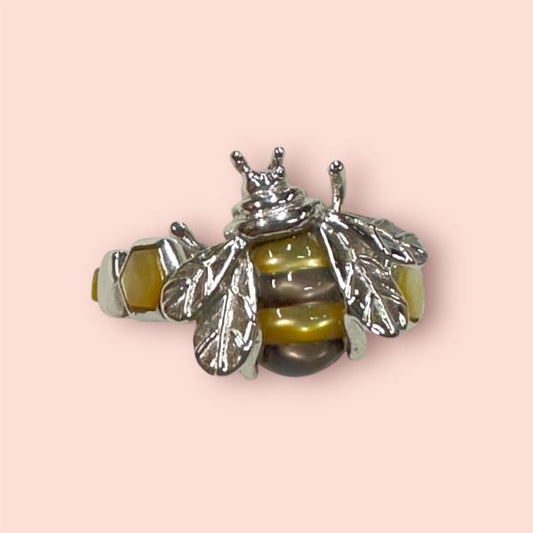 Anello Argento925 Ape con smalto