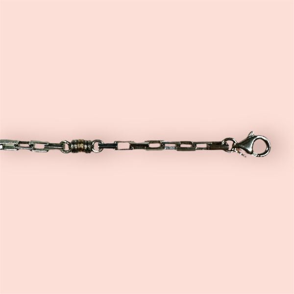 Bracciale Argento925 maglia rettangolare