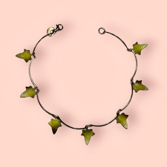 Bracciale Pryngeps Collezione Foglie Argento