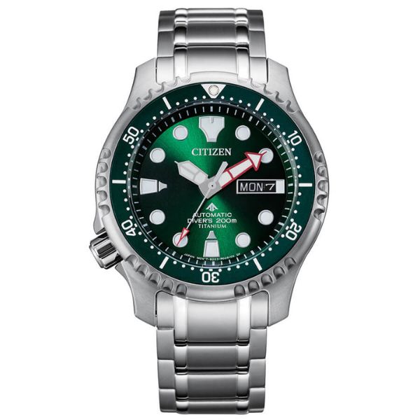 CITIZEN Diver's Automatic 200 mt 42mm Super Titanio NY0100-50X