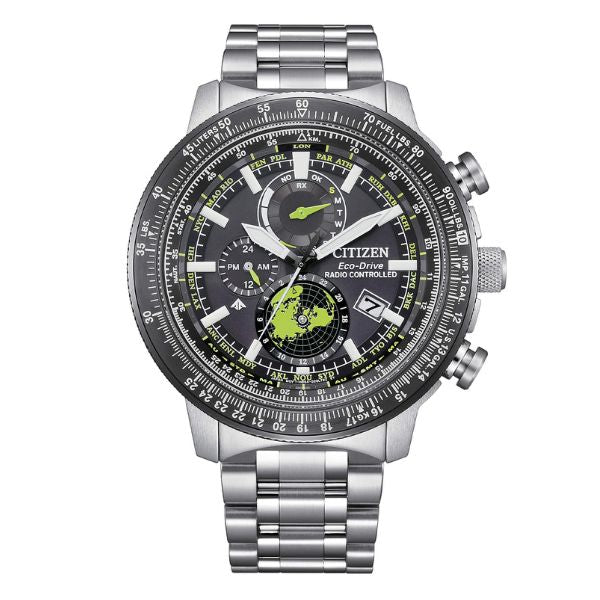 CITIZEN Radiocontrollato Geo Trekker 46mm BY3006-53E