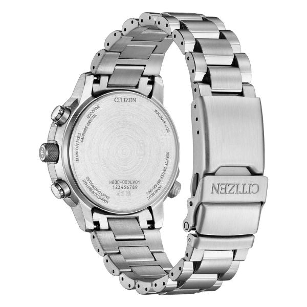 Citizen Crono Pilot Acciaio 41mm AT8300-58E
