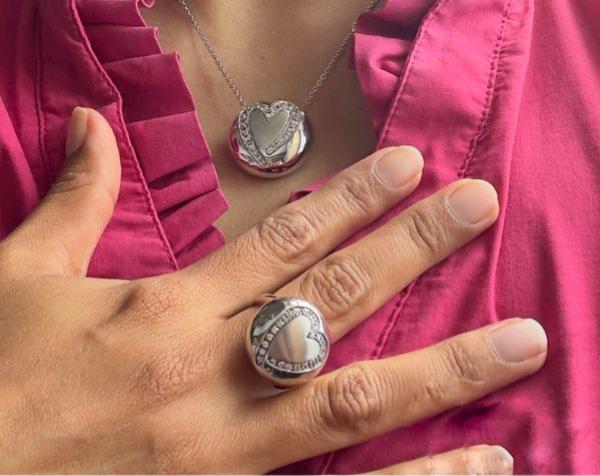 Parure Cuori Argento925