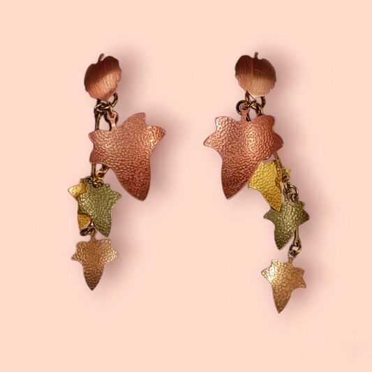 Orecchini Pryngeps Collezione Foglie Argento