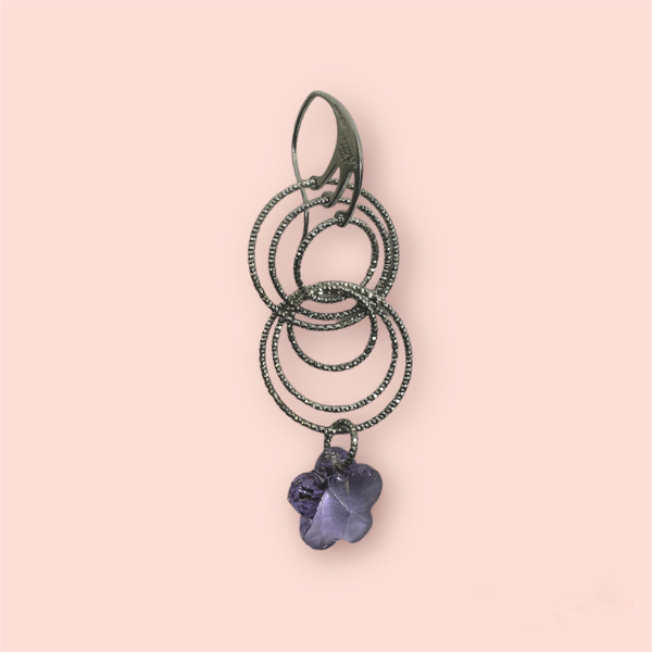 Orecchini Pryngeps Argento Fiore