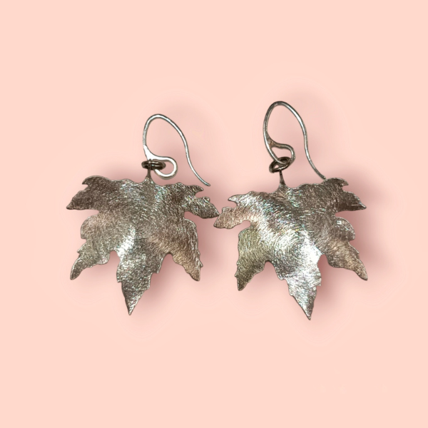 Orecchini Pryngeps Collezione Foglie Argento