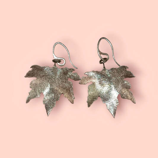 Orecchini Pryngeps Collezione Foglie Argento