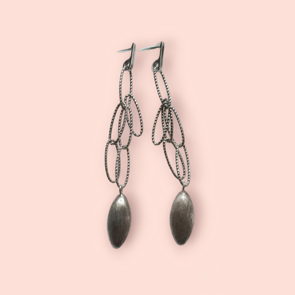 Orecchini Pryngeps in Argento925 Pendenti con Pepite
