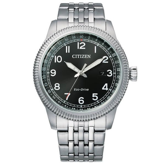 CITIZEN Aviator Solotempo Eco Drive 42mm 10bar BM7480-81E