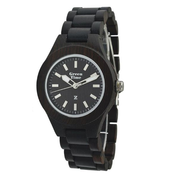 GREENTIME Sandalo Nero 36mm ZW019C