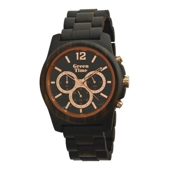 GREENTIME Stone Sandalo Quadrante in Marmo 45mm ZW084A