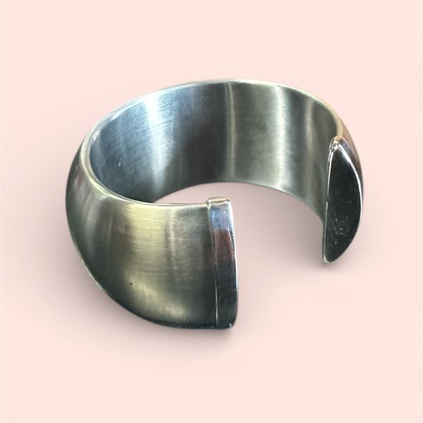 Bracciale Rigido Acciaio Satinato