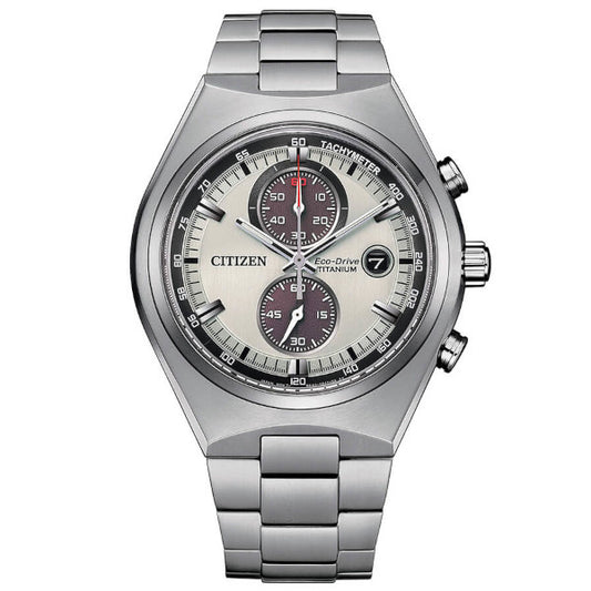 CITIZEN Crono Super Titanio 7090 43mm CA7090-87A